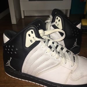 Black & white Nike Jordans!